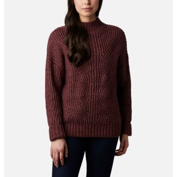 Columbia Trui Dames, Pine Street Bordeaux, 14ZXKMRVU